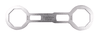 BIKESERVICE uzavřený osmihranný klíč na přední vidlice (49 x 50 mm), BIKESERVICE BS3102