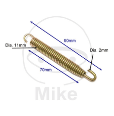 JMP Exhaust spring JMP 90mm 4 kusů 2H416090