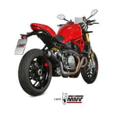 MIVV GP Pro tlumič výfuku Karbon/nerezová ocel koncovka Ducati Monster 1200 D.041.L2P