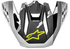 Alpinestars kšilt pro přilby S-M5 ROVER, ALPINESTARS (žlutá fluo/šedá/maskáč, verze ECE 22.05) 8983821-1592-TU