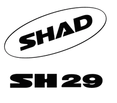 SHAD Samolepky SHAD D1B291ETR bílá pro SH29 D1B291ETR