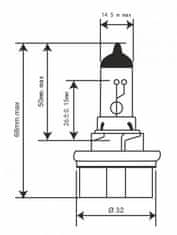 RMS Žárovka RMS 246510745 12V 35/30W, HS5 bílá 246510745