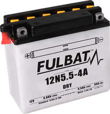 Fulbat Konvenční motocyklová baterie FULBAT 12N5.5-4A 550530