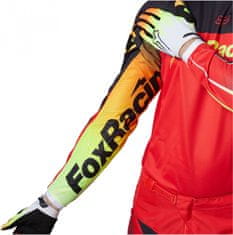 FOX dres FOX 180 Statk fluo černo-žluto-bílo-červený 2XL
