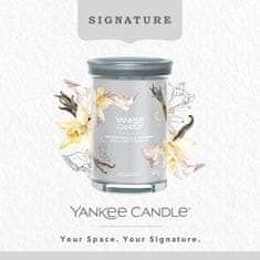 Yankee Candle Aromatická svíčka Signature velká Tumbler Smoked Vanilla & Cashmere 567g
