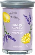 Yankee Candle Yankee Candle vonná svíčka Signature Tumbler ve skle velká Lemon Lavender 567 g
