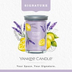 Yankee Candle Yankee Candle vonná svíčka Signature Tumbler ve skle velká Lemon Lavender 567 g