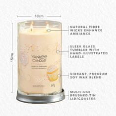 Yankee Candle Yankee Candle vonná svíčka Signature Tumbler ve skle velká Vanilla Cupcake 567 g