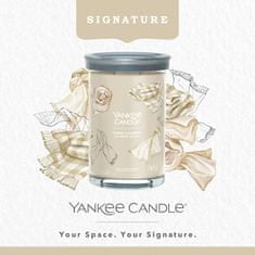 Yankee Candle Yankee Candle vonná svíčka Signature Tumbler ve skle velká Warm Cashmere 567 g