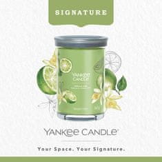 Yankee Candle Aromatická svíčka Signature velká Tumbler Vanilla Lime 567g