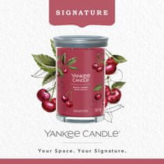 Yankee Candle Yankee Candle vonná svíčka Signature Tumbler ve skle velká Black Cherry 567 g