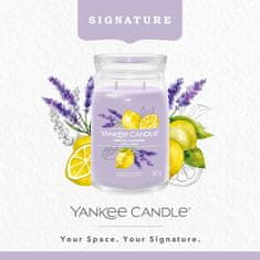 Yankee Candle Yankee Candle vonná svíčka Signature ve skle velká Lemon Lavender 567 g