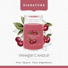 Yankee Candle Yankee Candle vonná svíčka Signature ve skle velká Black Cherry 567 g