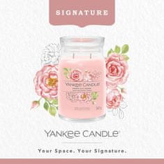 Yankee Candle Aromatická svíčka Signature velká Fresh Cut Roses 567g