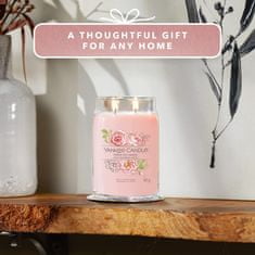 Yankee Candle vonná svíčka Signature ve skle velká Fresh Cut Roses 567g