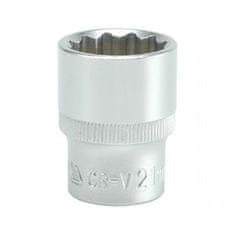 YATO Nástavec 1/2" 21 mm dvanáctihranný