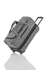 Travelite Basics Wheeled duffle S Grey/green