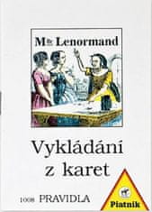 PADU Vykládání Lenormand - Pravidla