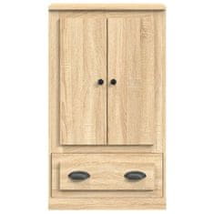 Greatstore Skříň highboard dub sonoma 60 x 35,5 x 103,5 kompozitní dřevo