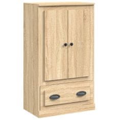 Greatstore Skříň highboard dub sonoma 60 x 35,5 x 103,5 kompozitní dřevo