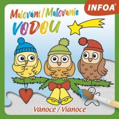 PADU Malování / Maľovanie vodou - Vánoce / Vianoce