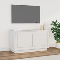 Vidaxl TV skříňka bílá 80 x 35 x 45 cm kompozitní dřevo