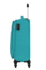 American Tourister Příruční kufr Heat Wave 55cm Aqua Blue