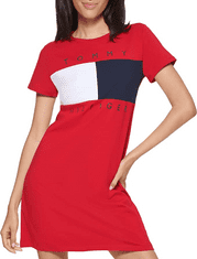 Tommy Hilfiger Dámské šaty Flag Dress červené L