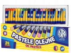 Astra Olejové pastely pro školy 24 barev