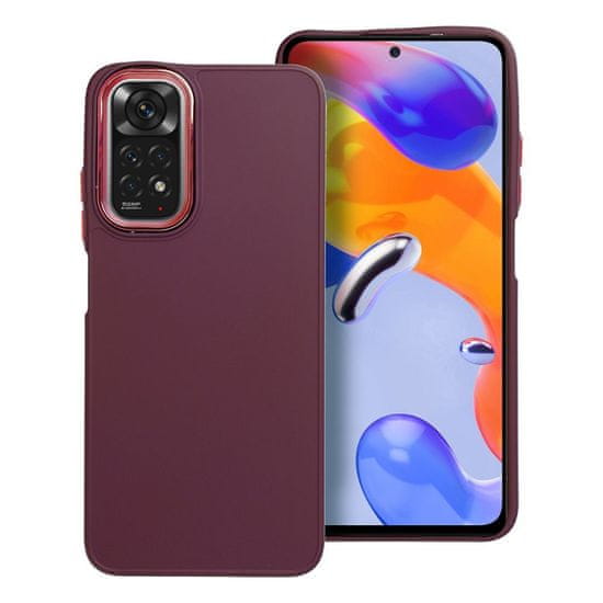 Case4mobile Case4Mobile Pouzdro FRAME pro Xiaomi Redmi Note 11 /Redmi Note 11S - fialové