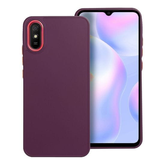 Case4mobile Case4Mobile Pouzdro FRAME pro Xiaomi Redmi 9A /Redmi 9AT - fialové