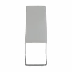 KONDELA Jídelní židle Nobata - světle šedá / šedá