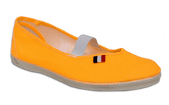 TOGA - výroba obuvi dětské cvičky JARMILKY neonově oranžové velikost 35 (23 cm)