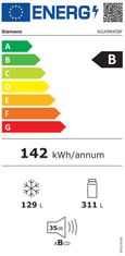 Siemens chladnička KG49NXIBF - zánovní