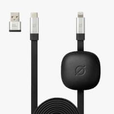 IZMAEL Rychlonabíjecí Kabel USB-C Autem Studios - 1.8m - Černá KP26294