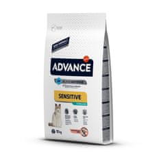 ADVANCE Sterilized Salmon Sensitive - Suché Krmivo S Lososem Pro Citlivé Sterilizované Kočky 10kg