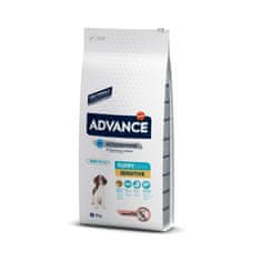 ADVANCE Puppy Sensitive - Suché Krmivo Pro Štěňata S Potravinovou Citlivostí 12kg