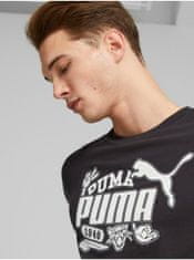 Puma Černé pánské tričko Puma S