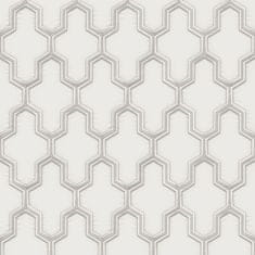 Luxusní vliesová tapeta, geometrický vzor WF121021, Wall Fabric, 0,53 x 10 m