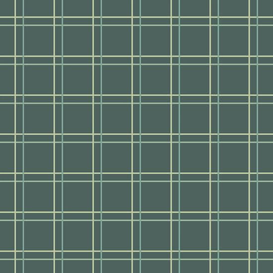 Zelená geometrická vliesová tapeta, tartan 6505-3, Batabasta, 0,53 x 10,05 m