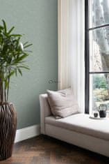 Vliesová tapeta na zeď, imitace látky zelená melanž 347633, Luxury Skins, 0,53 x 10,05 m