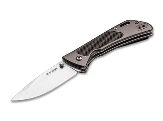 Böker Magnum Advance Checkering Dark Bronze