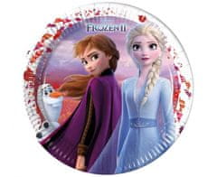 Párty talíře Ledové Království 2 - Frozen 2 - 23 cm - 8 ks