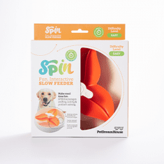 PetDreamHouse Interaktivní Mísa Spin Bougainvillea Orange