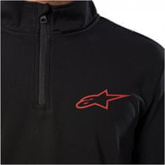 Alpinestars mikina MISSION V2 MIDLAYER Half Zip černá M