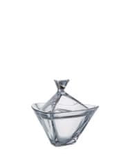 Bohemia Crystal Bohemia Crystal Dóza s víčkem Triangle 180mm