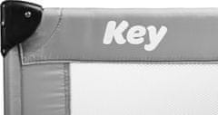 Caretero Cestovní postýlka CARETERO Key grey