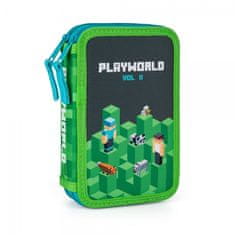 Karton PP Penál 2 p. prázdný Playworld