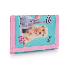 Karton PP Dětská textilní peněženka mazlíčci