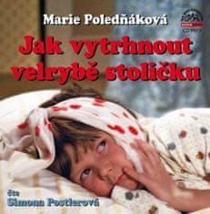 PADU Jak vytrhnout velrybě stoličku - CDmp3 (Čte Simona Postlerová) (Poledňáková Marie)